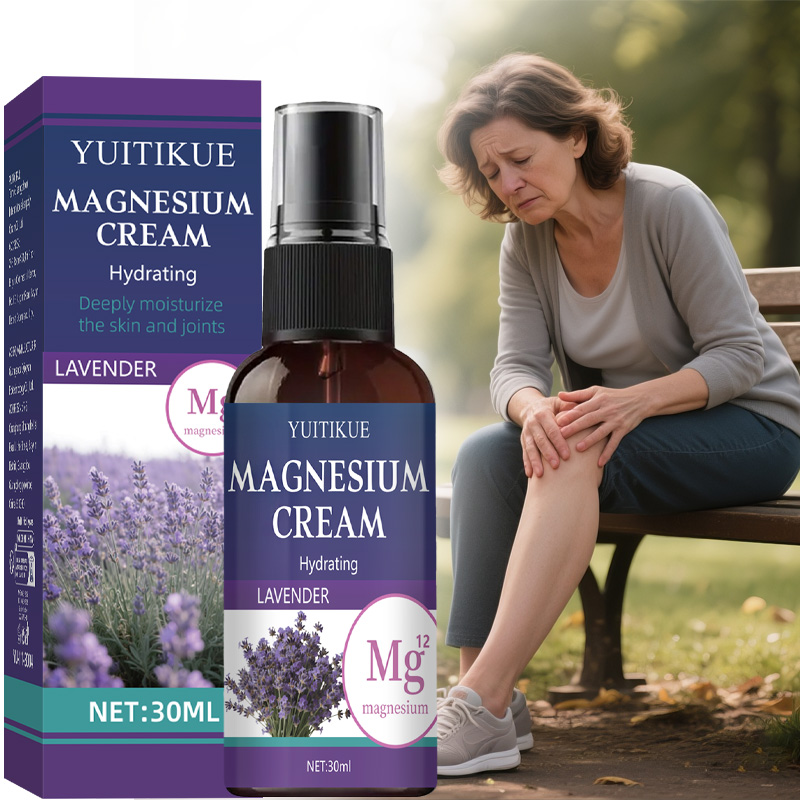 Bath Salts Magnesium - YUITIKUE Crème Spray au Magnésium -