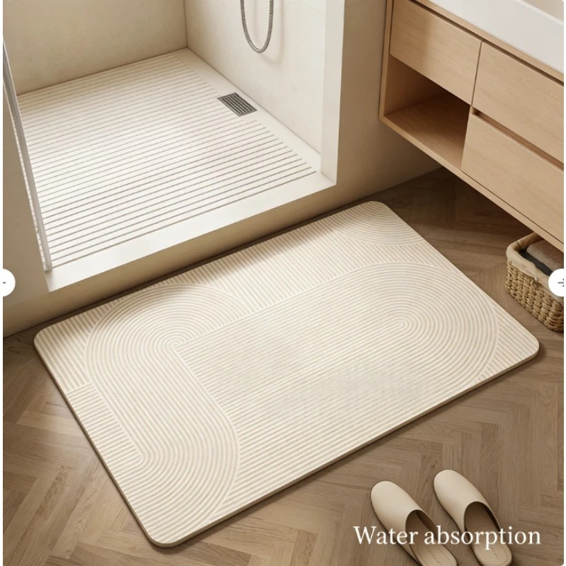 Bamboo Bath Mat - Tapis de sol de salle de
