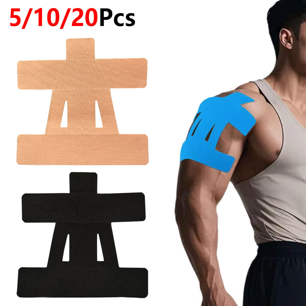 Sports Taping Precut - 5/10/20 pièces de bande kinesiologique prédécoupée