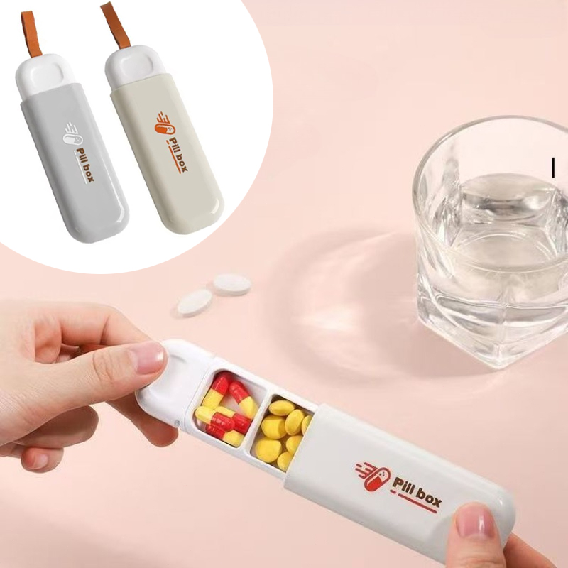 Health & Wellness Unlimited - Trousse de médicaments portable et colorée,