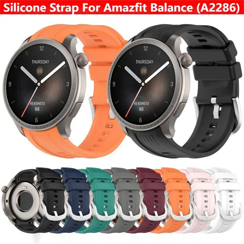 Health Wellness Bracelet - Bracelet en silicone pour montre intelligente