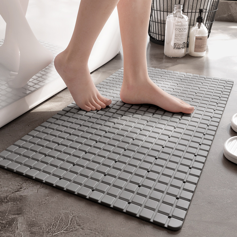 Bamboo Bath Mat - Tapis de bain antidérapant en PVC