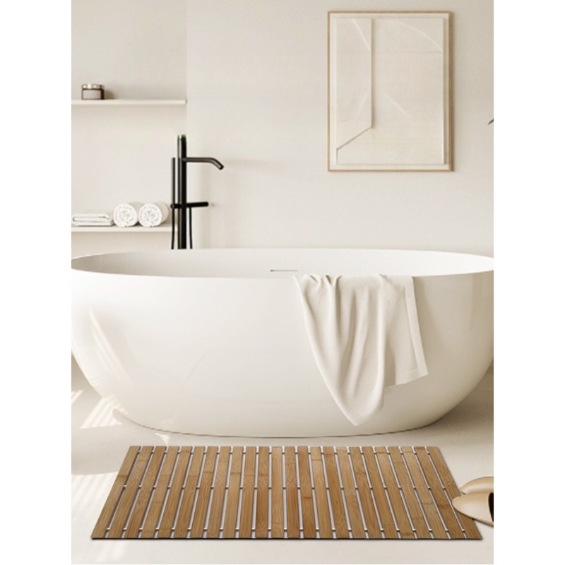 Tapis de bain en bambou de gra - Bamboo Bath Mat avis et prix