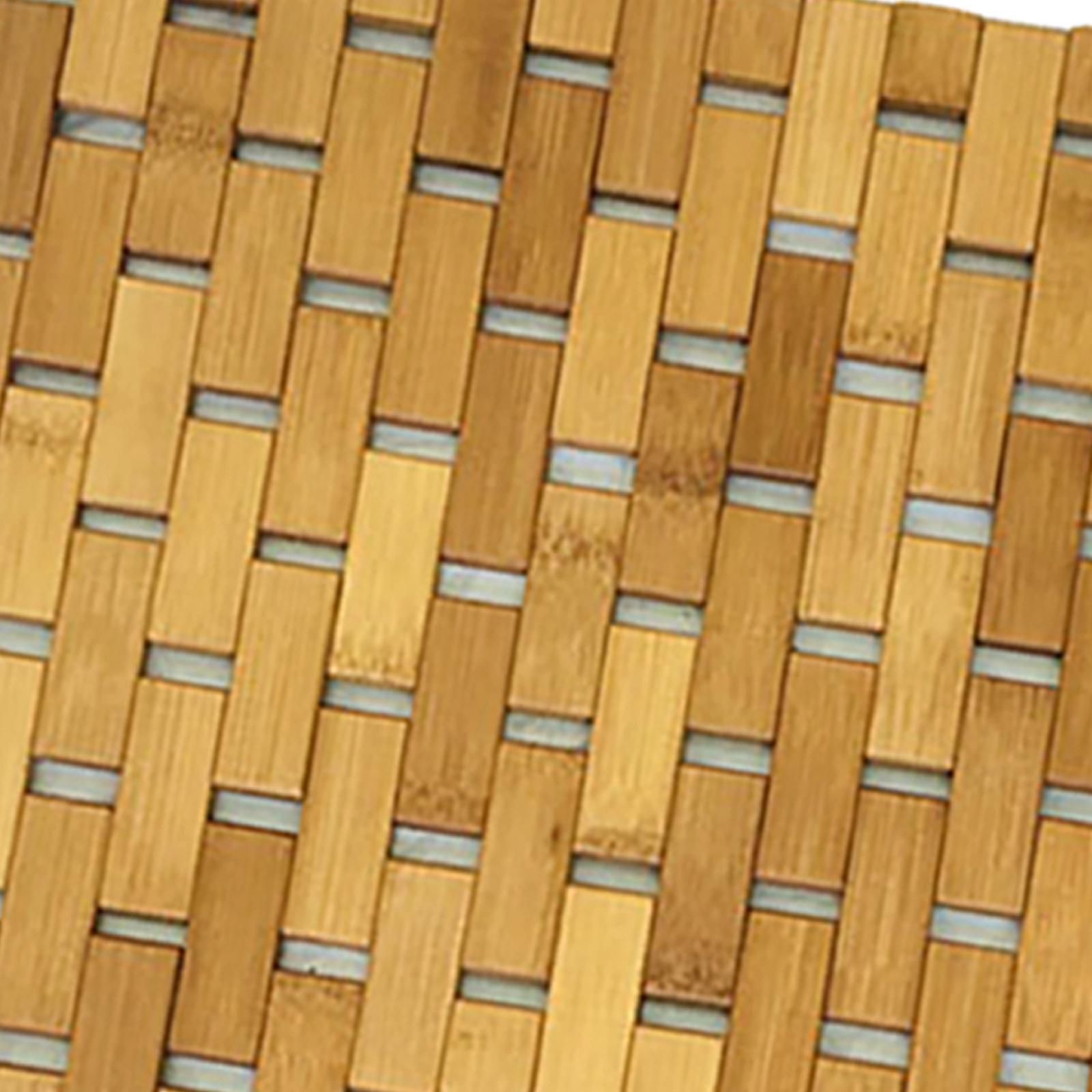 Tapis de salle de bain en bois - Bamboo Bath Mat avis et prix