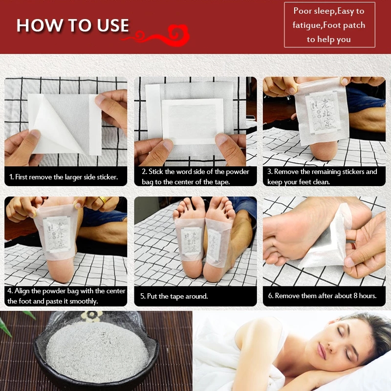 Patchs détoxifiants pour les p - Detox Foot Patch avis et prix