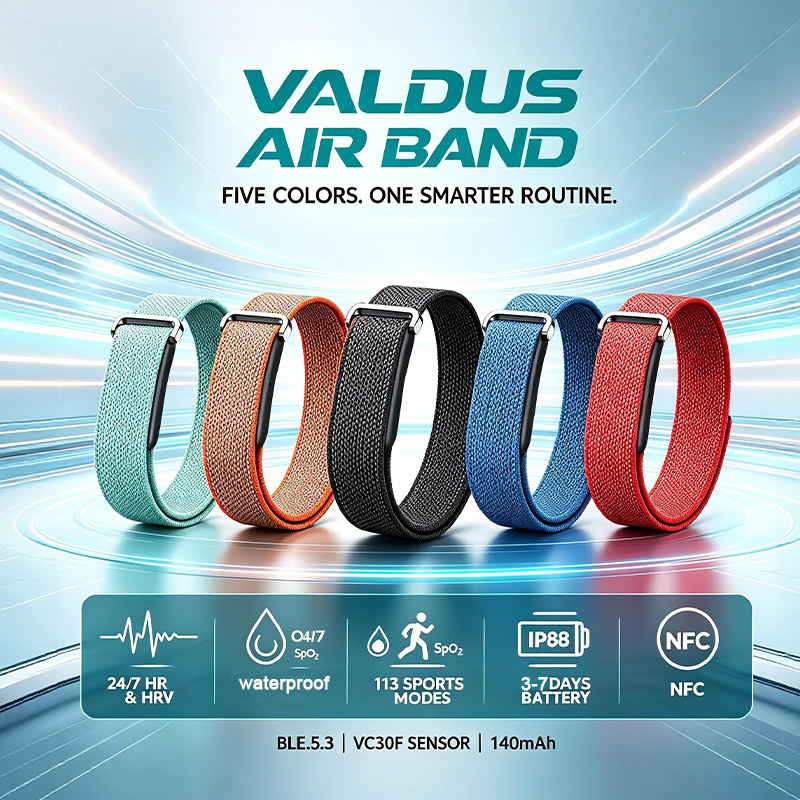 Bracelet intelligent VALDUS Ai - Health Wellness Bracelet avis et prix