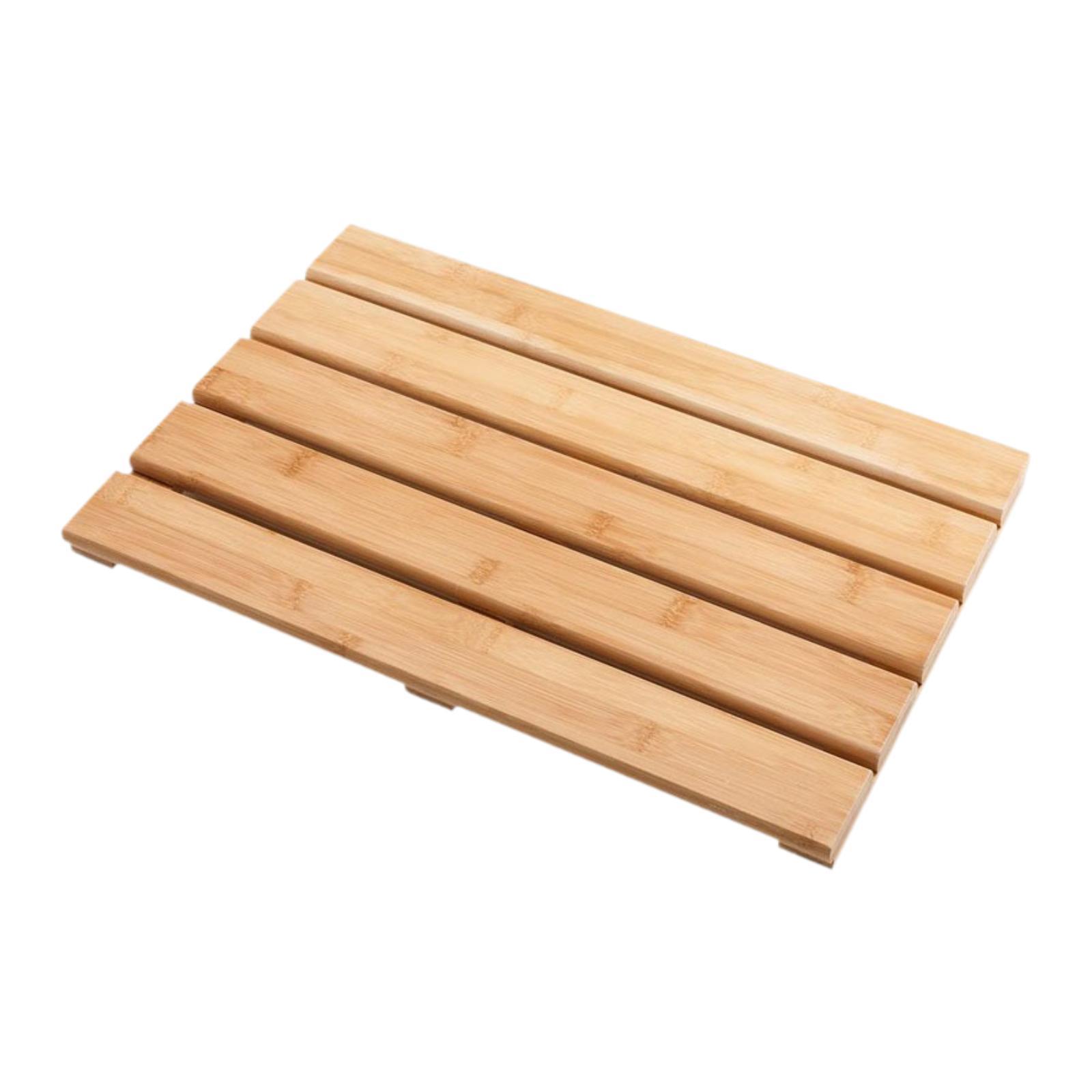 Tapis de bain en bambou, décor - Bamboo Bath Mat avis et prix
