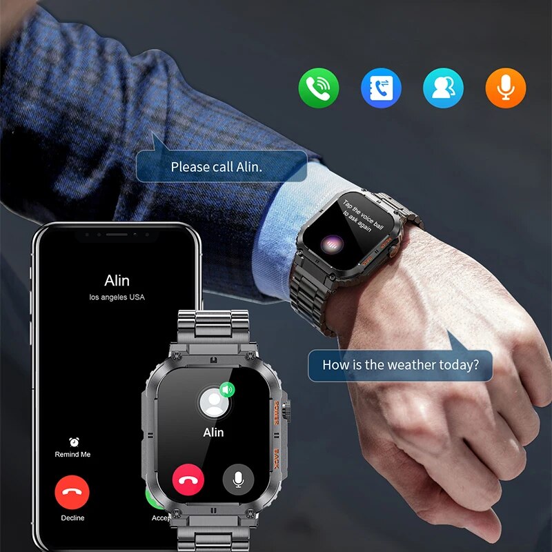 LIGE-Montre intelligente de fi - Health Wellness Bracelet avis et prix