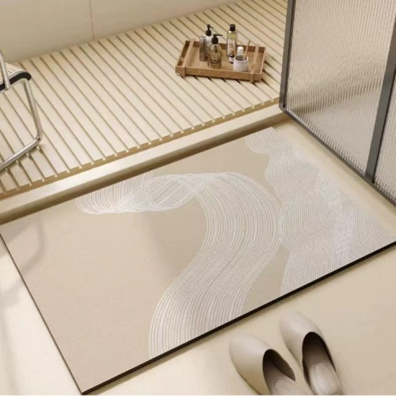 Tapis de sol de salle de bain  - Bamboo Bath Mat avis et prix