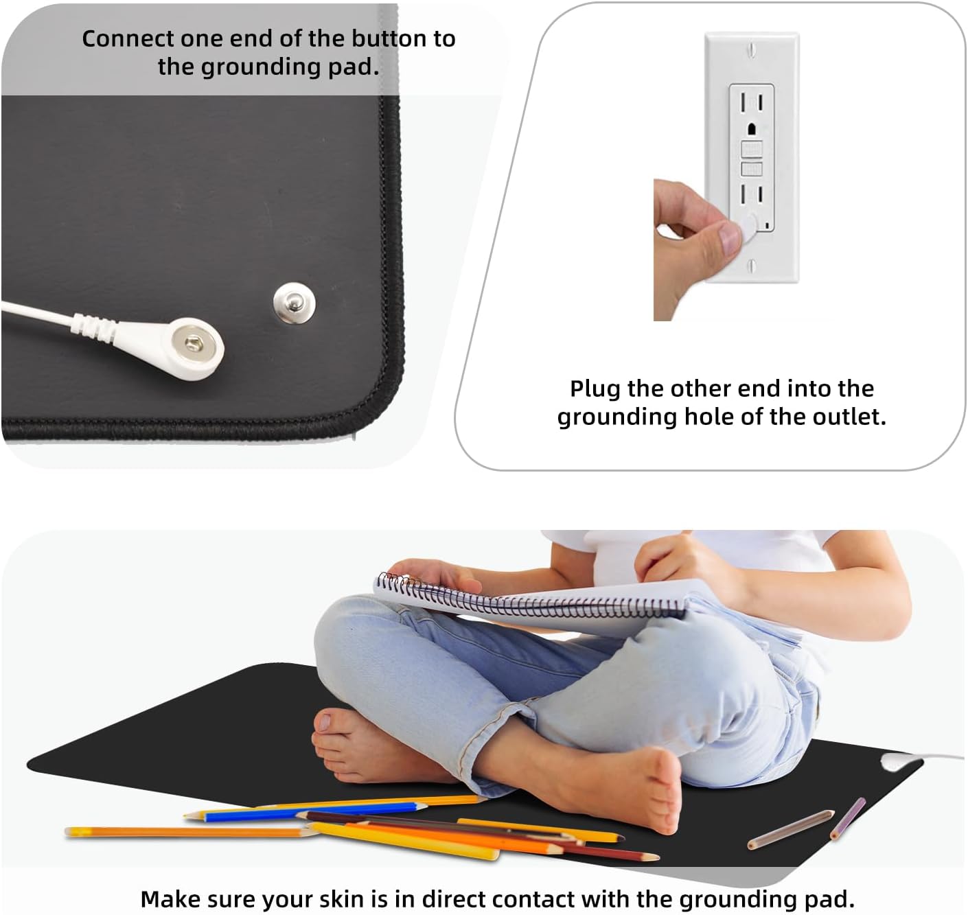 Tapis de mise à la terre 40x60 - Therapy Health And Wellness avis et prix