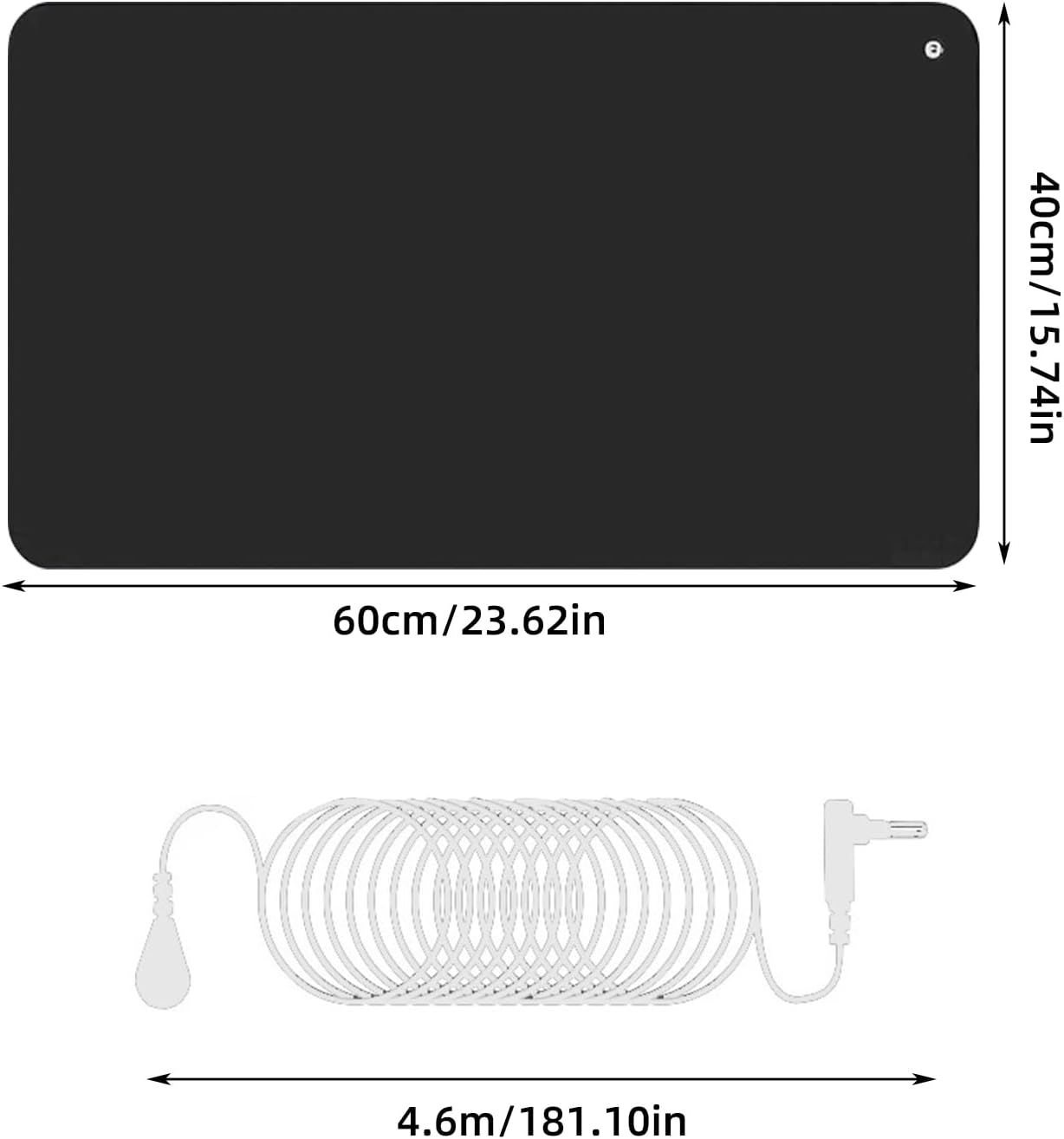 Tapis de mise à la terre 40x60 - Therapy Health And Wellness avis et prix