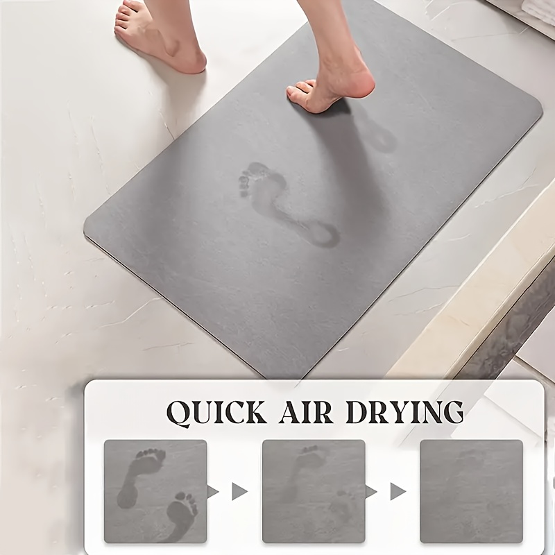 Tapis de bain carré en terre d - Bamboo Bath Mat avis et prix