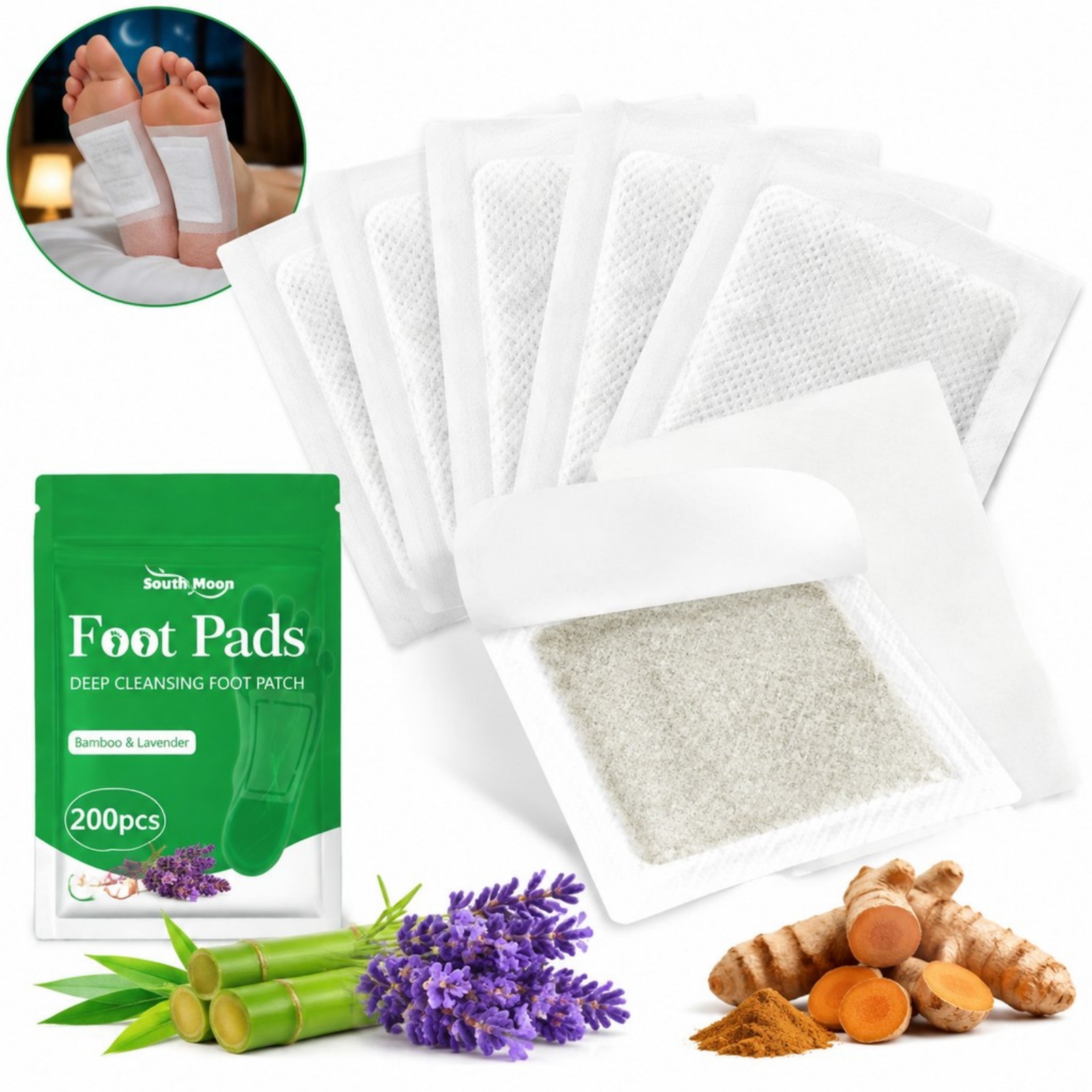 12/36/60/120 pièces Patchs de  - Detox Foot Patch avis et prix