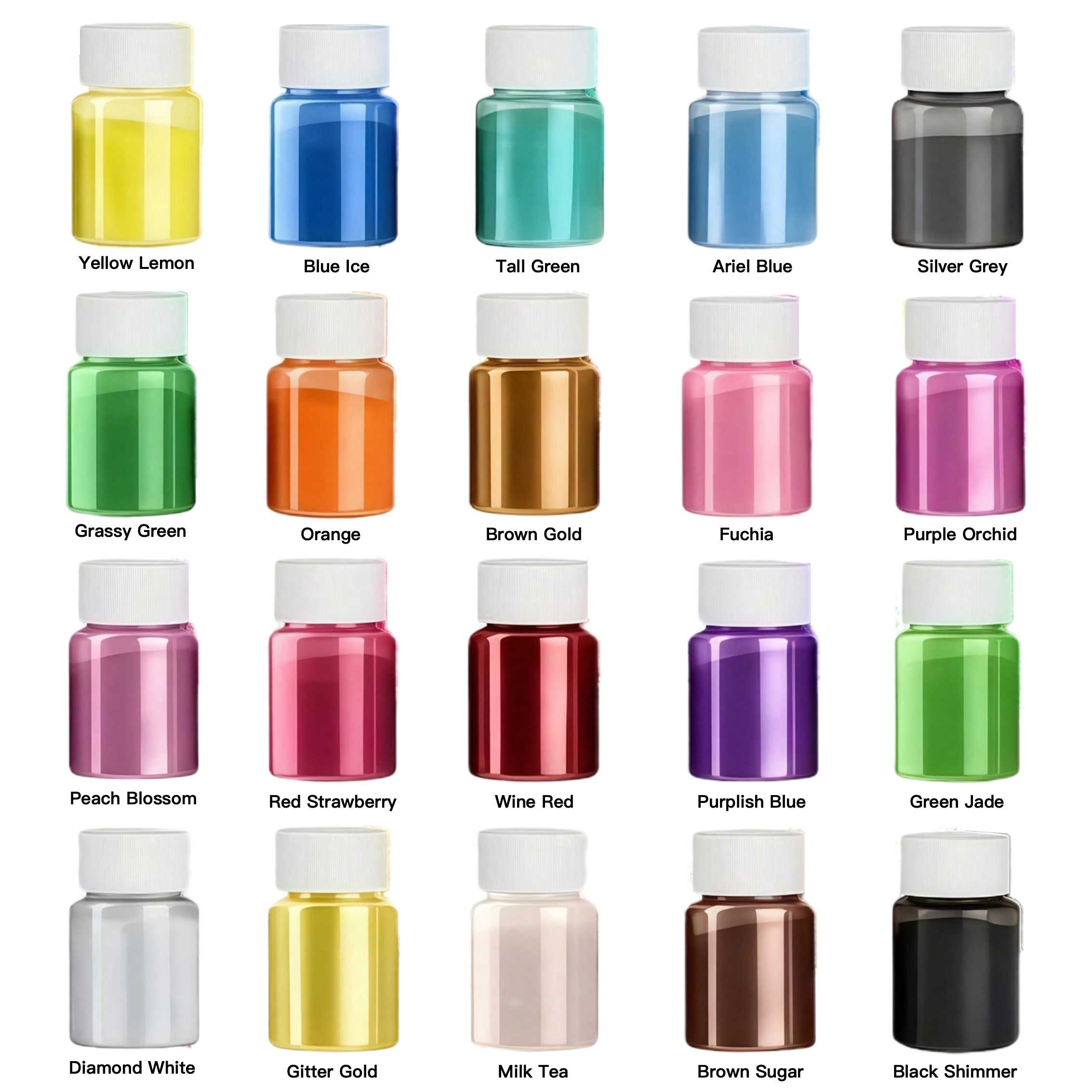 20 couleurs, 20 ml, poudre de  - Bath Salts Magnesium avis et prix